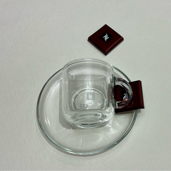 Nespresso mini espresso cup with saucer. Brand new - Picture 2 of 6